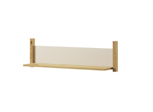 LENNY LY05 dąb artisan / beż / truflowy półka wisząca Lenart Meble