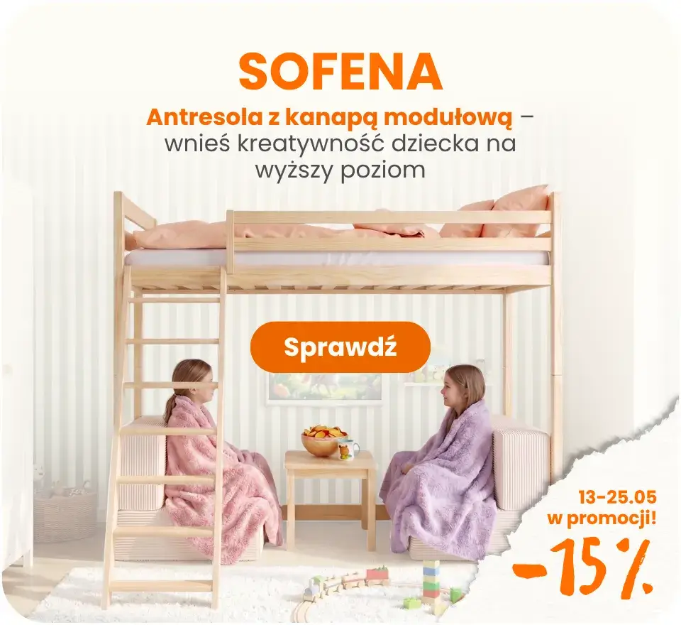 SOFENA – antresola z modułową kanapą
