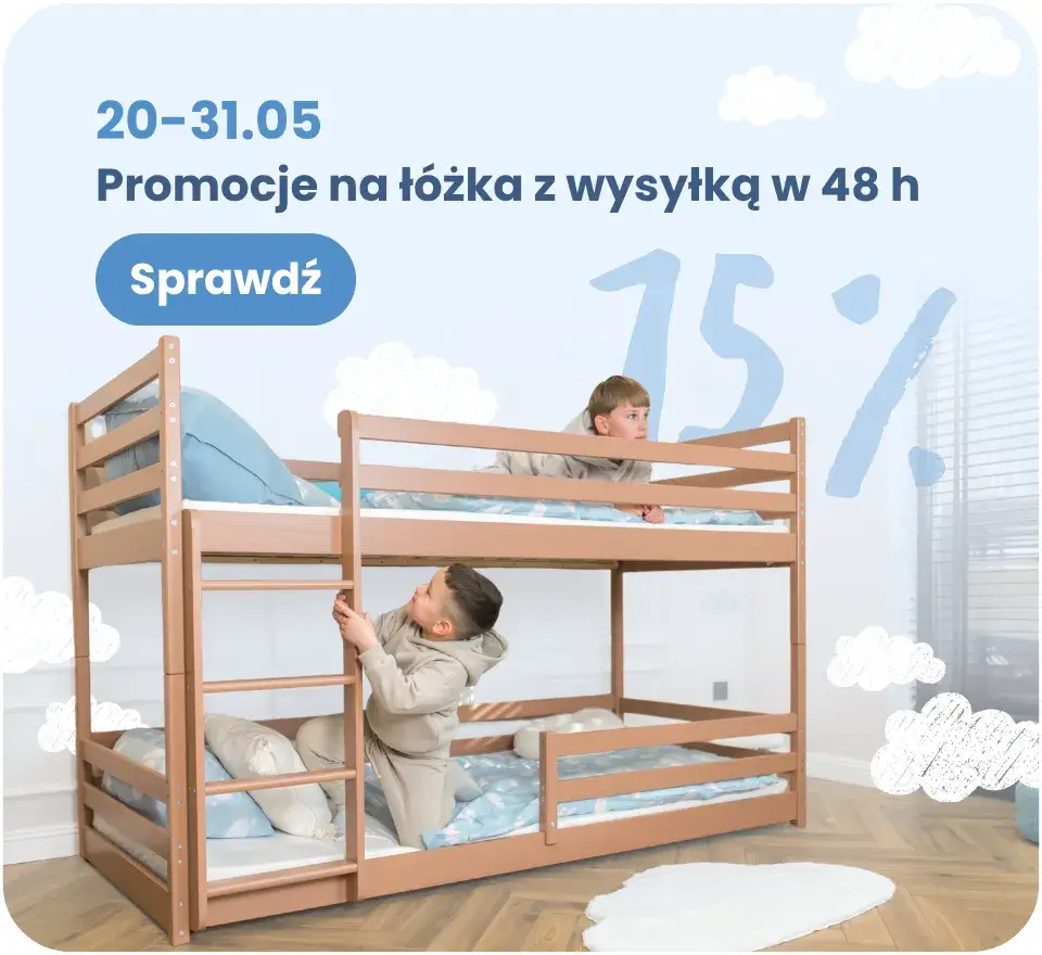 Promocja na lozka z wysylka w 48 godzin