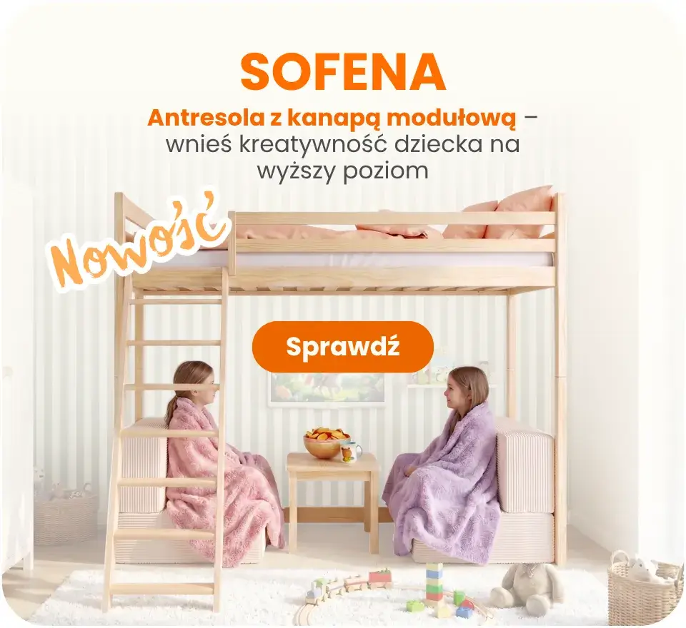 SOFENA – antresola z modułową kanapą