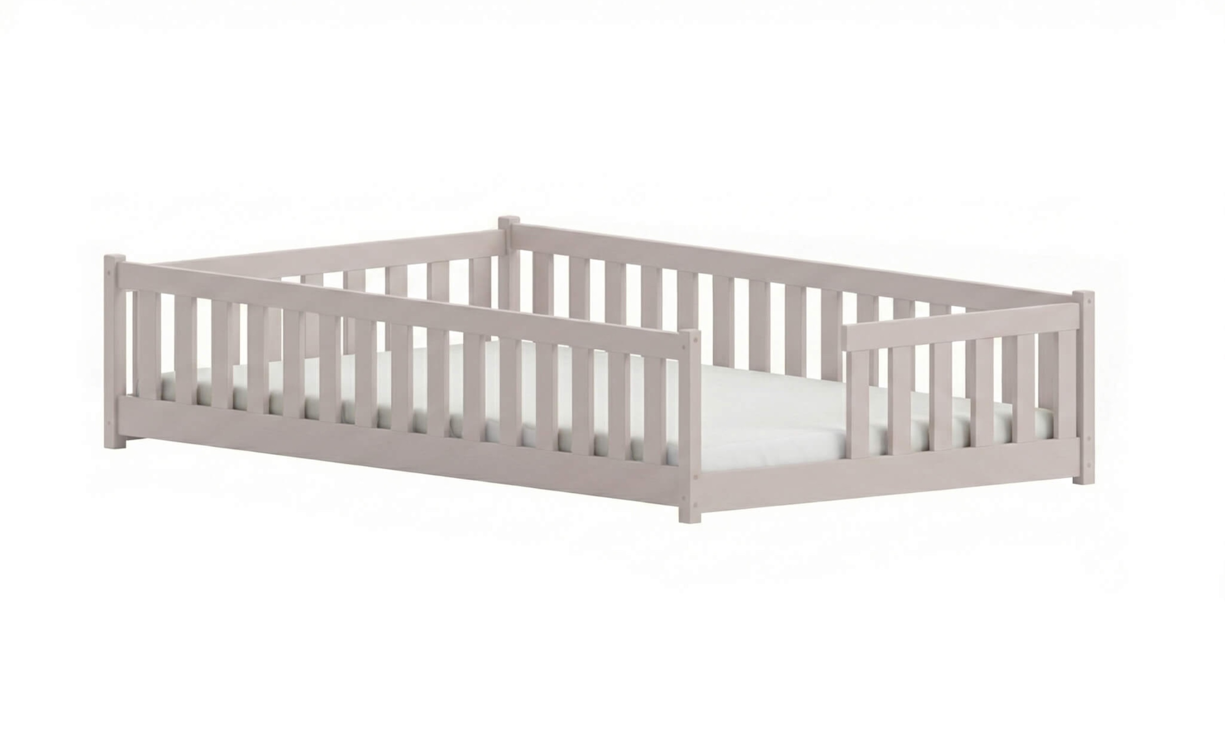 Łóżko dziecięce IVY 120x200 Montessori kaszmir – widok główny Lano Meble